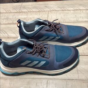 Adidas Women’s 9.5  Blue Athletic Shoes
